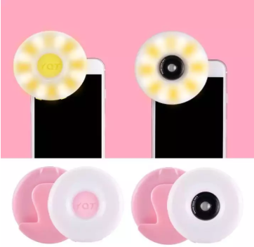 Xuderong Portable LED Selfie Ring Light 4 Colors