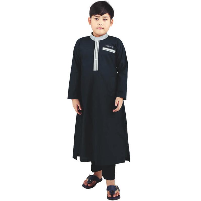 Catenzo Junior Baju Koko Panjang Anak Laki-laki