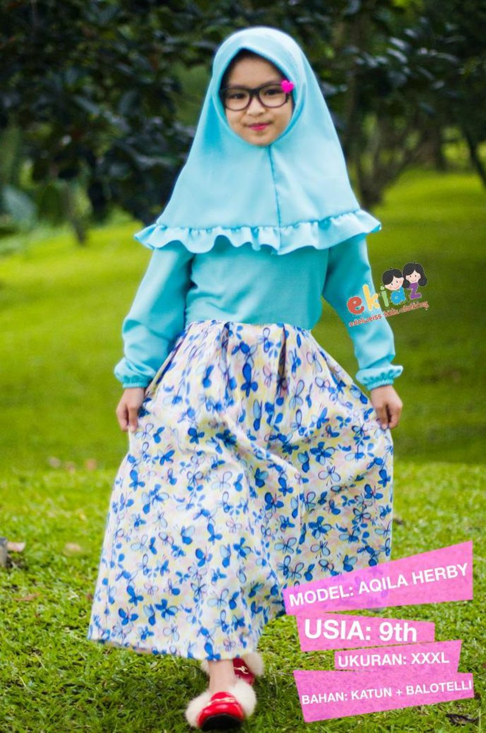 Ekidz Baju Muslim Gamis Anak
