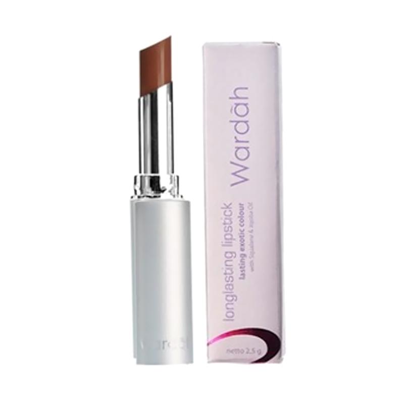 Wardah Long Lasting Lipstick – Simply Brown