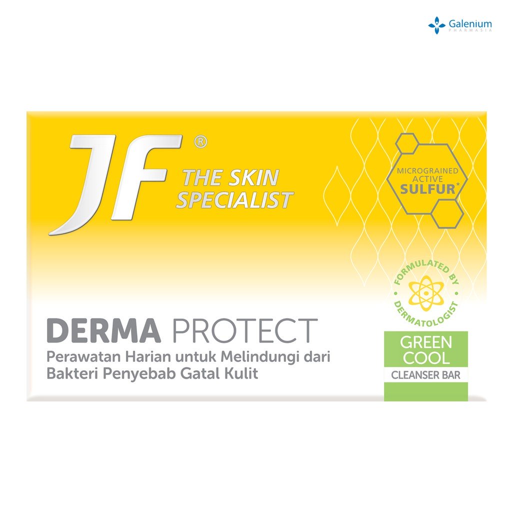 JF The Skin Specialist Derma Protect Green Cool Cleanser Bar